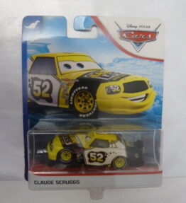 Mattel - 2019 - Disney Pixar Cars - Dinoco 400 - CLAUDE SCRUGGS - Yellow, white and black