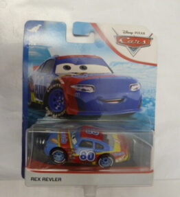 Mattel - 2019 - Disney Pixar Cars - Dinoco 400 Series - REX REVLER - Red, blue and yellow