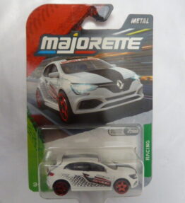 Majorette - Racing - Moving Parts - RENAULT MEGANE R.S. - White