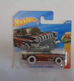 Hotwheels - 2026 - Mainline - CLASSIC / CLASSIQUE '55 NOMAD - 164/250 - 6/10 - Wagons Familiales - Chevrolet - Black - Metal base
