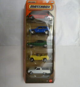 Matchbox - 2026 - Multipacks - 5 Car Pack - CLASSIC CRUISERS / VEHICULES CLASSIQUES