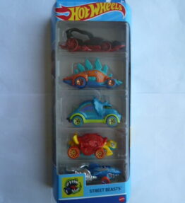 Hotwheels - 2023 - 5 Car Multipack - STREET BEASTS - Set of 5 vehicles in beast form
