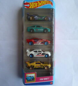 Hotwheelss - 2023 - 5 Car Multipack - HW DRIFT - Various muscle cars