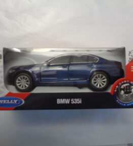 Welly - Scale 1 : 34 - BMW 535i - Dark blue