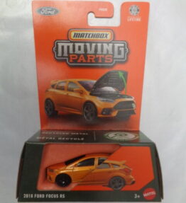 Matchbox - 2026 - Moving Parts - 2018 FORD FOCUS RS - Orange