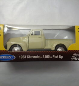 Welly - Scale 1 : 34 - Old Timer - 1953 CHEVROLET 3100 PICK UP - Pickup truck - Cream white