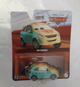 Mattel - 2021 - Disney Pixar Cars - VAN CAMPBELL - Turquoise and yellow cream color