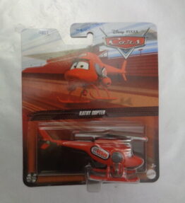 Mattel - 2021 - Disney Pixar Cars - KATHY COPTER - Helicopter - With logo "RSN - Racing Sports Network" - Red