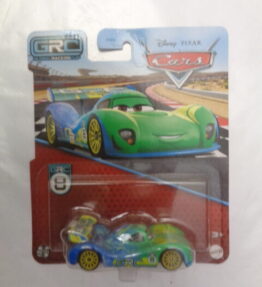 Mattel - 2021 - Disney Pixar Cars - GRC - Global Racers Cup - CARLA VELOSO - Racing car - Green and blue