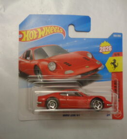 Hotwheels - 2026 - Mainline - DINO 206 GT - 150/250 - 5/5 - Ferrari - Red