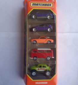 Matchbox - 2023 - 5 Car Multipack - VOLKSWAGEN - # HVT70 - Set of 5 Volkswagen car models