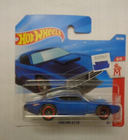 Hotwheels - 2026 - Mainlist - CUSTOM OTTO - 156/250 - 5/5 - Mattel - Blue - Metal base
