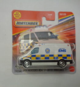 Matchbox - 2026 - Mainline - 2024 MERCEDES BENZ SPRINTER AMBULANCE - 35/125 - White