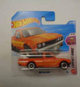 Hotwheels - 2026 - Mainline - DATSUN 620 - 128/250 - 6/10 - Compact Kings - Pickup truck - Orange