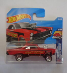Hotwheels - 2026 - Mainline - '65 MERCURY COMET CYCLONE - 191/250 - 9/10 - Drag Racers / Piste de Course - Red