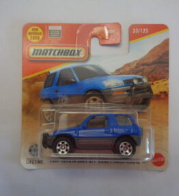 Matchbox - 2026 - Mainline - 1997 TOYOTA RAV4 OFF ROAD / HORS ROUTE - 33/125 - Blue