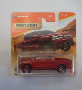 Matchbox - 2026 - Mainline - 2025 RAM 1500 REV - 27/125 - Pickup truck - Burgundy red