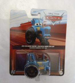 Mattel - 2021 - Disney Pixar Cars - Cars 3 - VIEW ZEEN RACING TRACTOR - Tractor - Blue