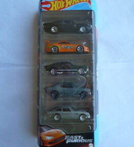 Hotwheels - 2022 - 5 Car Multipack - FAST & FURIOUS - Set of muscle, vintage and popular cars
