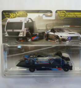 Hotwheels - 2026 - Premium Series - Car Culture - Team Transport - 2024 FORD MUSTANG RTR SPEC 5-FD - AERO LIFT - # 90 - Silver and black colors