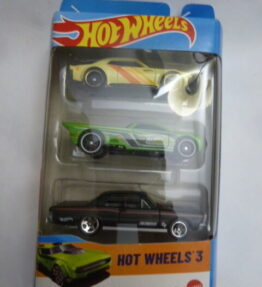 Hotwheels 3 - 2026 - 3 Car Multipack - Featuring black Plymouth