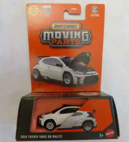 Matchbox - 2026 - Moving Parts - 2024 TOYOTA YARIS GR RALLY 2 - White