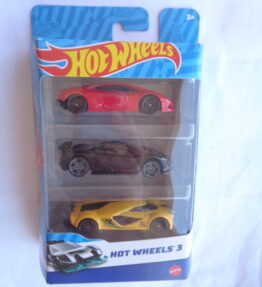 Hotwheels 3 - 2022 - 3 Car Multipack - Featuring 3 sport cars including ---