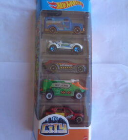 Hotwheels - 2020 - 5 Car Multipack - CITY - Mix of various utility cars