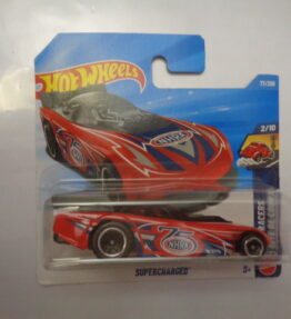 Hotwheels - 2025 - Mainline - SUPERCHARGED - 77/250 - 2/10 - Drag Racers / Piste de Course - Red