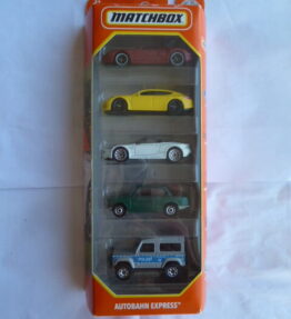 Matchbox - 2020 - 5 Car Multipack - AUTOBAHN EXPRESS - # GVY44 - Vintage and modern luxury cars