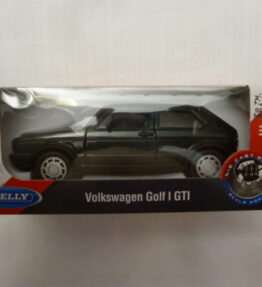 Welly - Scale 1 : 34 - VOLKSWAGEN GOLF I GTI - Dark grey