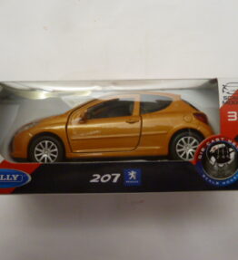 Welly - Scale 1 : 34 - PEUGEOT 207 - Yellowish brown