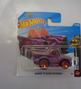 Hotwheels - 2026 - Mainline - Batmobiles - CLASSIC TV SERIES BATMOBILE - 144/250 - 4/5 - Batman - Purple