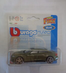 Burago - Scale 1 : 43 - Street Fire - 2023 - AUDI RS e-tron GT - Olive green