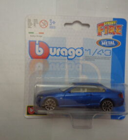 Burago - Scale 1 : 43 - Street Fire - 2022 - BMW 335 - Blue electric