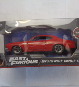 Jada - Scale 1 : 32 - 2022 - Fast & Furious - DOM'S CHEVROLET CHEVELLE SS - Red