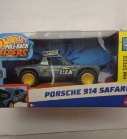 Hotwheels - Scale 1 : 32 - 2023 - Pull-Back Speeders - PORSCHE 914 SAFARI - 01/03 - HW Speed Graphics - Blue grey