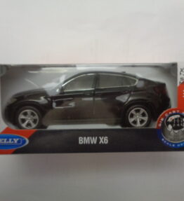 Welly - Scale 1 : 34 - BMW X6 - Black
