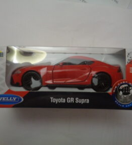 Welly - Scale 1 : 34 - TOYOTA GR SUPRA - Red