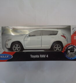 Welly - Scale 1 : 34 - TOYOTA RAV 4 - White
