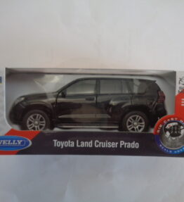 Welly - Scale 1 : 34 - TOYOTA LAND CRUISER PRADO - Black