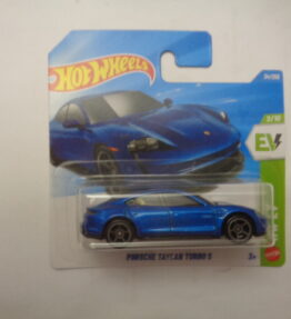 Hotwheels - 2026 - Mainline - PORSCHE TAYCAN TURBO S - 34/250 - 3/10 - HW EV - Blue metallic