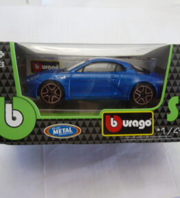 Burago - Scale 1 : 43 - Box - 2018 ALPINE A110 - Blue