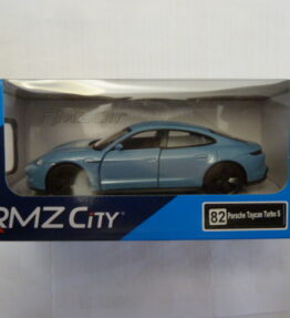 RMZ City - Scale 1 : 32 - PORSCHE TAYCAN TURBO S - # 82 - Blue grey