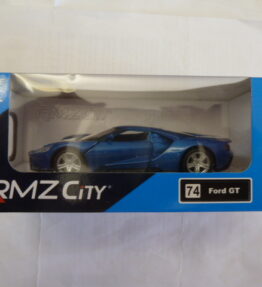 RMZ City - Scale 1 : 32 - FORD GT - # 74 - Blue