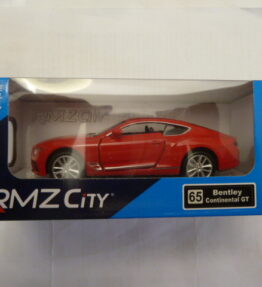 RMZ City - Scale 1 : 32 - BENTLEY CONTINENTAL GT - # 65 - Red
