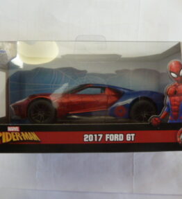 Jada - Scale 1 : 32 - 2023 - Marvel - Spiderman - 2017 FORD GT - Striking red with blue shades at rear part