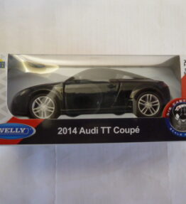 Welly - Scale 1 : 34 - 2014 AUDI TT COUPE - Black