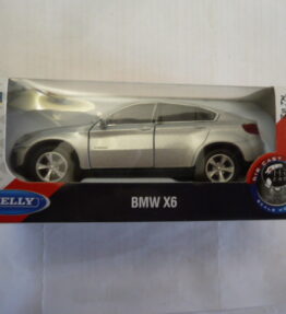 Welly - Scale 1 : 34 - BMW X6 - Silver