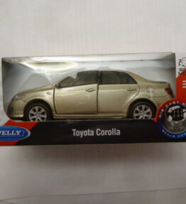Welly - Scale 1 : 34 - TOYOTA COROLLA - Platinum beige metallic color